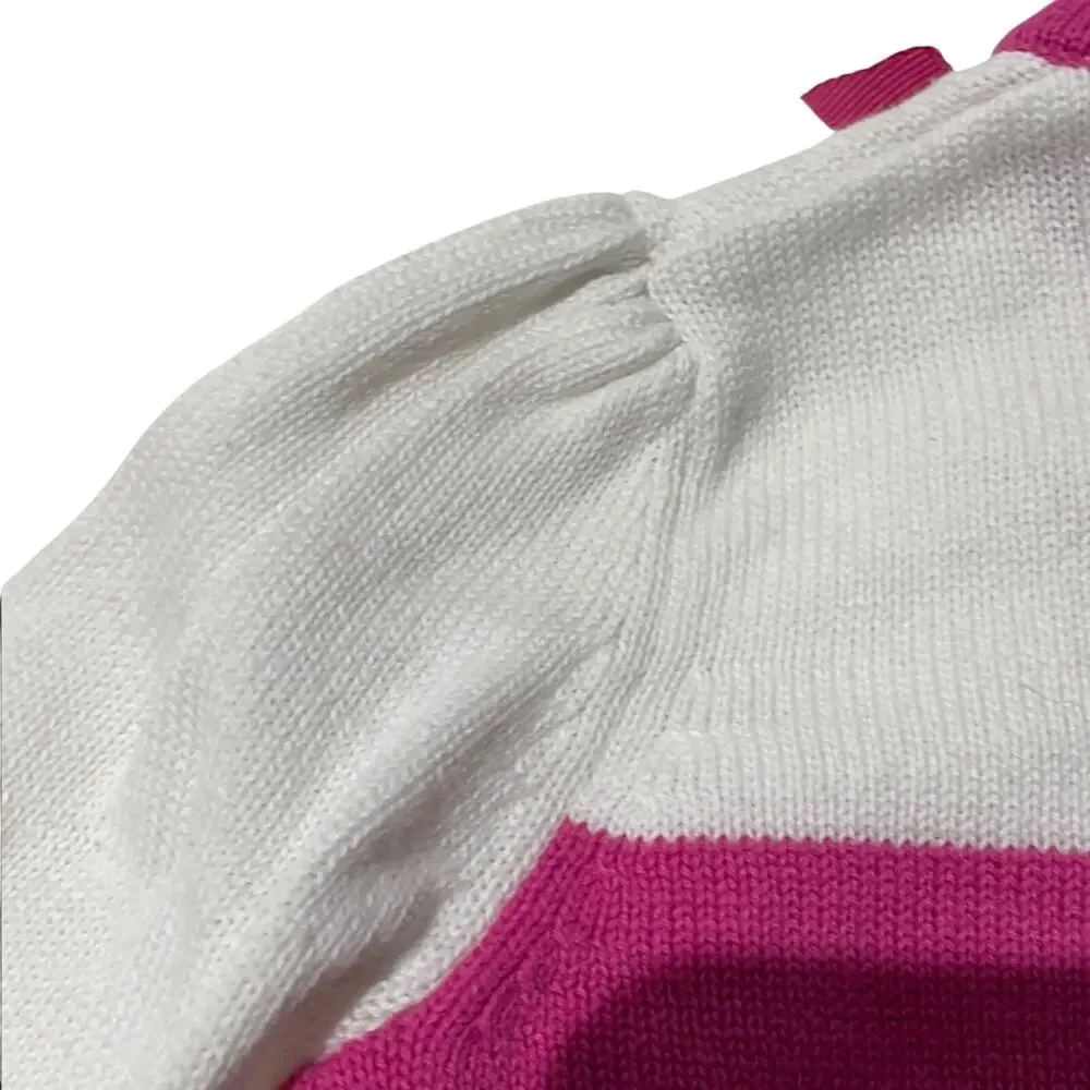 Gymboree 2t color block bow sweater worn once